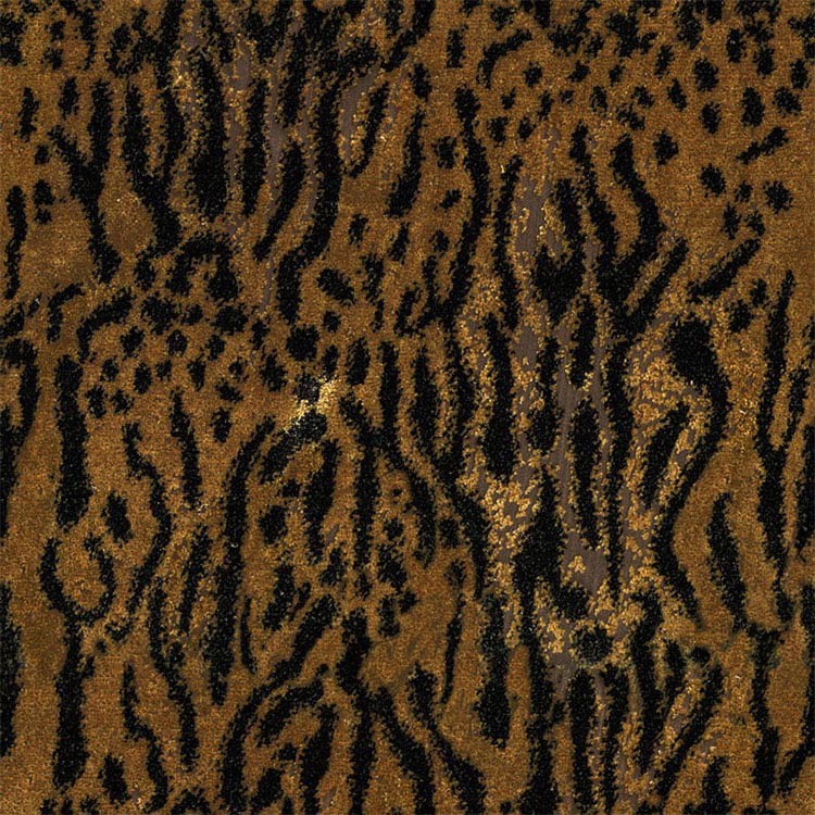 780gsm Yüksek Kaliteli Yüksek Ağırlık Tiger Stripe Jacquard Cut Velvet kumaş